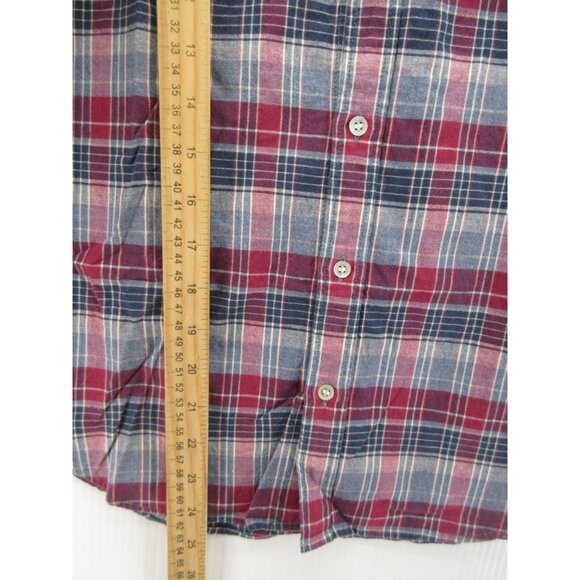 Journal Standard Shirt XS Red Japanese Button Up Shirt Plaid Colorful * - Picture 5 of 12